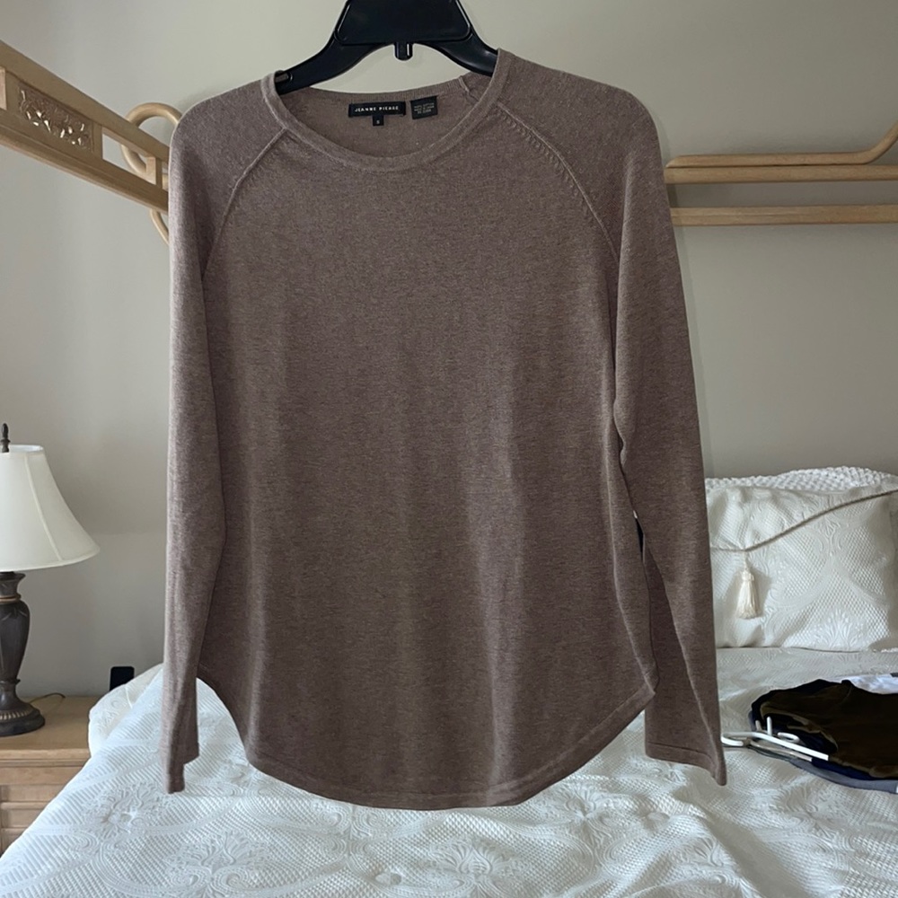 Brown sweater